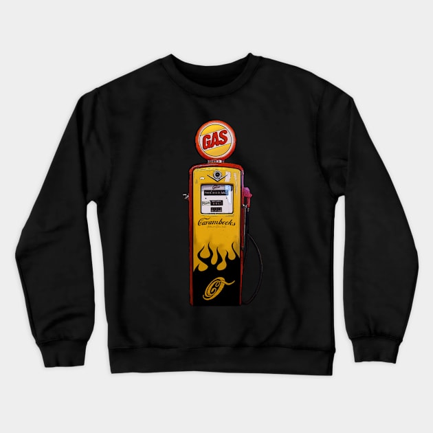 Gas and oil Crewneck Sweatshirt by helintonandruw